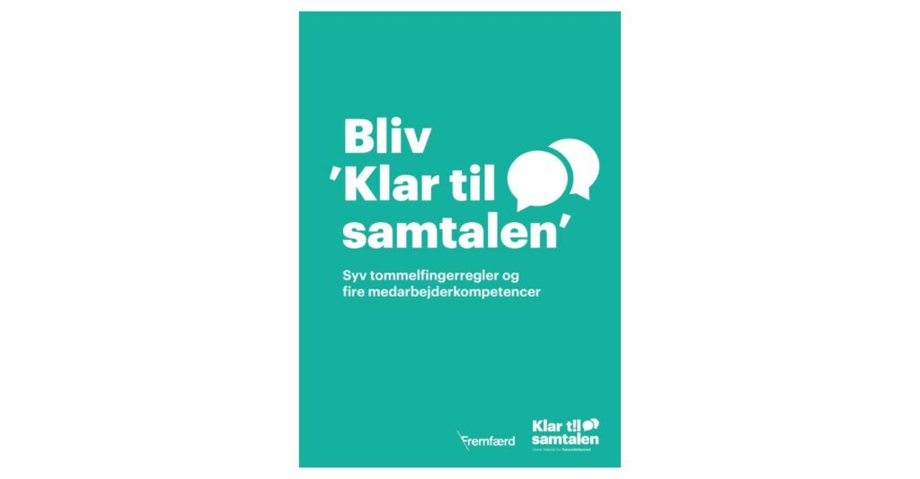 De nyeste projekter omtales i en ny rapport ”Bliv ’Klar til samtalen’”, udgivet 2. oktober 2024 af Fremfærd Sundhed og Ældre og skrevet af overlæge Ove Gaardboe fra Dansk Selskab for Patientsikkerhed.