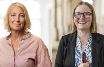 To portrætter af hhv. Inge Kristensen og Diana Stentoft.