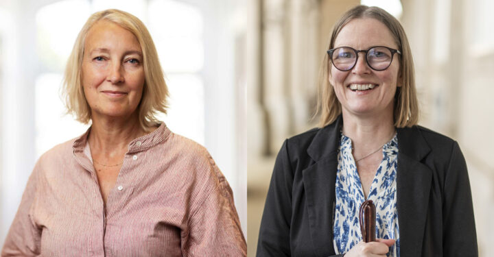 To portrætter af hhv. Inge Kristensen og Diana Stentoft.