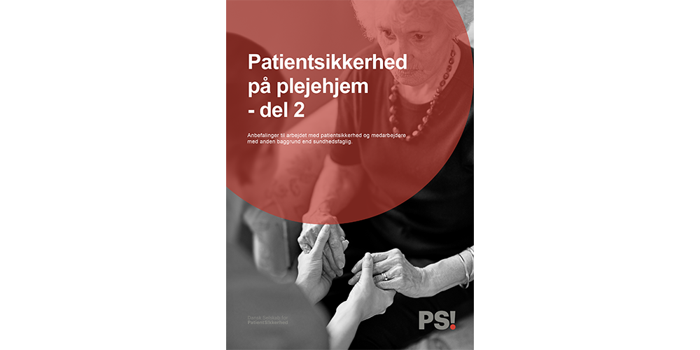 Forside af publikation. Billede vises ældre kvinder, der holdes i hånd.