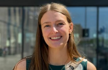 Maja Troj Larsen, studerende ved Aalborg Universitet i medicin med industriel specialisering. Hun er også formand for SKOP, Studerende for Kvalitet og Patientsikkerhed og deltager i fælles keynote på Patient26 konferencen