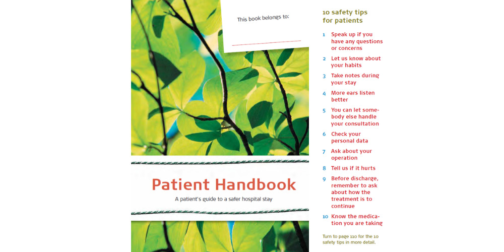 Forside af Patientens bog