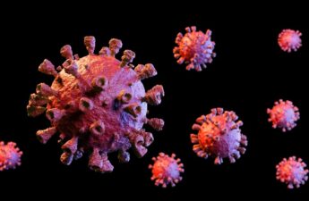 Illustration af coronavirus
